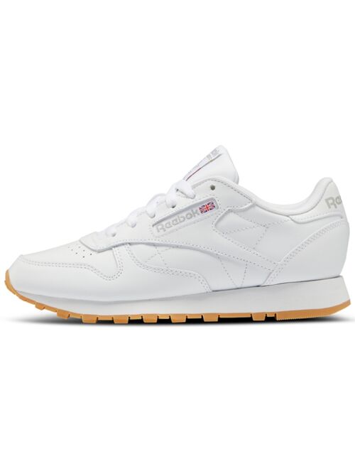 Reebok Women's Classic Leather Casual Sneakers from Finish Line