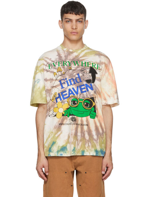 ONLINE CERAMICS Multicolor 'Find Heaven Everywhere' T-Shirt