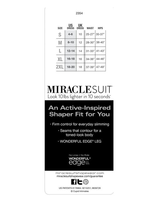 Miraclesuit Women's Fit & Firm Waist Line Shaping Brief 2354