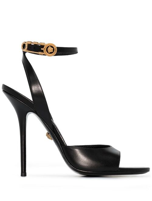 Versace Safety-Pin 130mm sandals