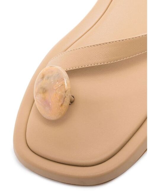 GIABORGHINI x RHW Rosie gemstone-embellished sandals