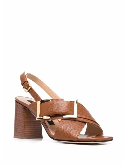 Sergio Rossi Prince leather sandals