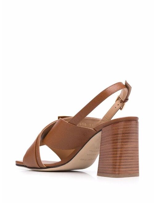 Sergio Rossi Prince leather sandals