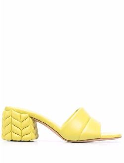 Gianvito Rossi padded leather sandals