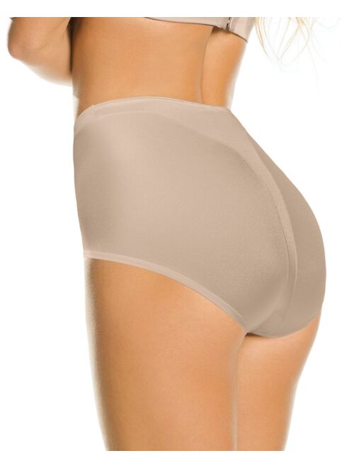 Leonisa Women's Light Tummy-Control Hi Cut Thong-Silhouette Panty 01214