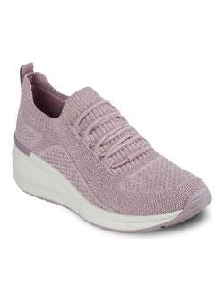 Street Billion Knit And Knot Women's Wedge Sneakers