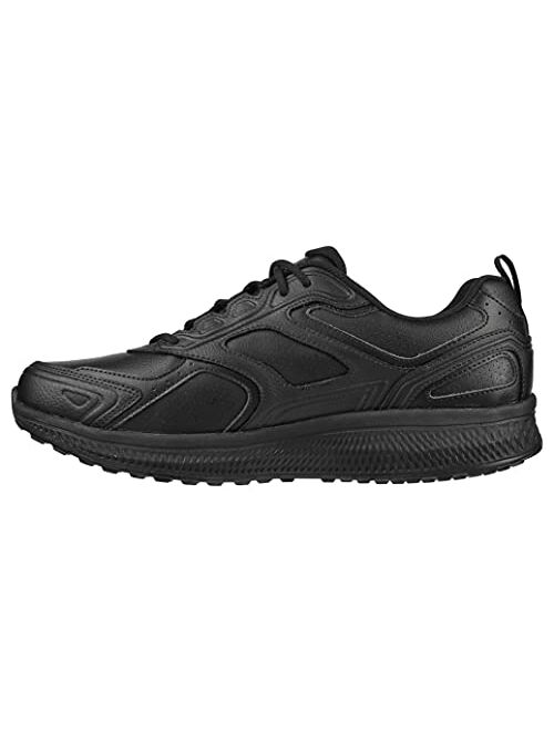 Skechers Men's Go Run Consistent-Leather Cross-Training Tennis Shoe Sneaker with Air Cooled Foam