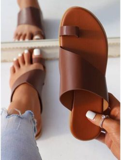 Toe Ring Thong Sandals