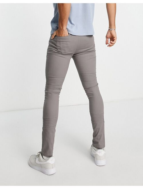ASOS DESIGN super skinny pants with panel details