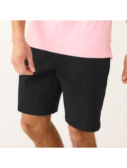 9-Inch Flexwear Flat-Front Shorts