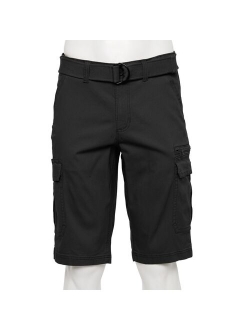Belted Casual Cargo Shorts