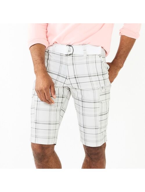 Men's Sonoma Goods For Life® Belted Casual Cargo Shorts