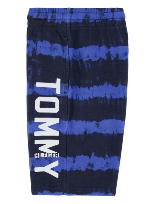 Tommy Hilfiger Big Boys Tie Dye Stripe Knit Shorts