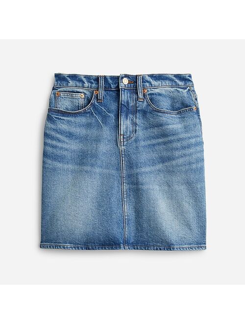 J.Crew Denim mini skirt in light sky wash