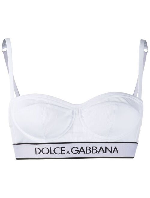 Dolce & Gabbana logo bra For Women