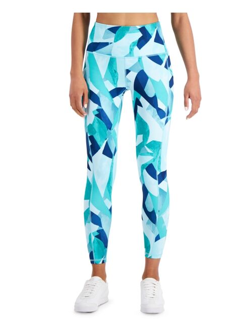 ID Ideology Women's Compression Printed 7/8 Leggings, Created for Macy's