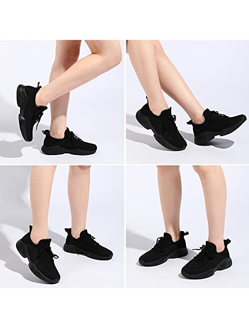 UUBARIS Women Running Lightweight Tennis Comfortable Sneaker Fashion Athletic Walking Shoes for Workout