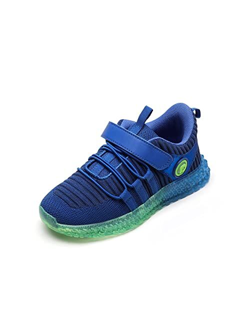 DREAM PAIRS Boys Girls Lightweight Breathable Tennis Running Shoes Kids Athletic Fashion Sneakers