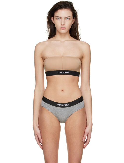 TOM FORD Beige Modal Bra