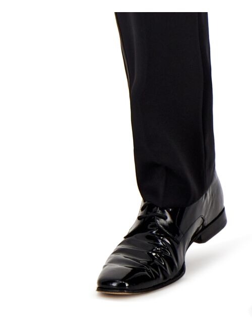 Polo Ralph Lauren Lauren Ralph Lauren Men's Classic-Fit UltraFlex Stretch Black Solid Tuxedo Pants
