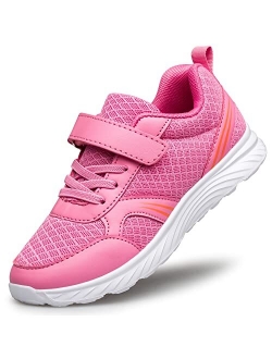 BNV Boys Girls Running Shoes Kids Athletic Walking Sneakers for Toddler/Little Kid/Big Kid