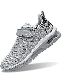 Autper Kids Air Tennis Running Shoes Memory Foam Athletic Lightweight Sports Walking Sneakers for Boys Girls (Little Kid/Big Kid)