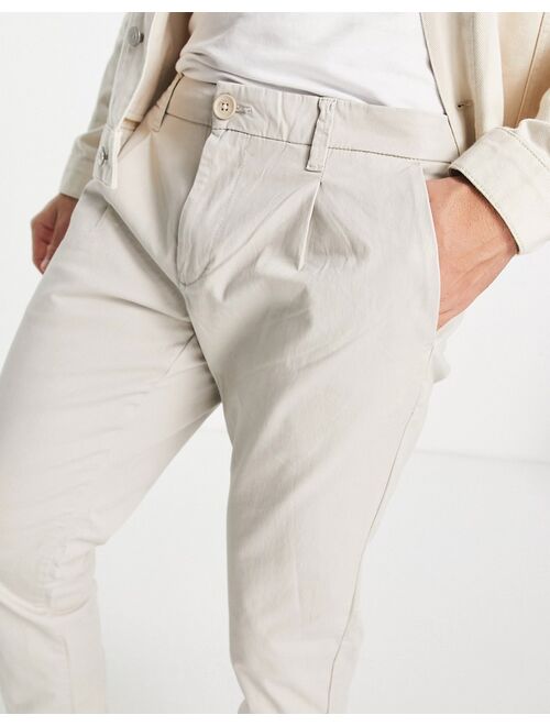 Only & Sons slim fit chinos in beige