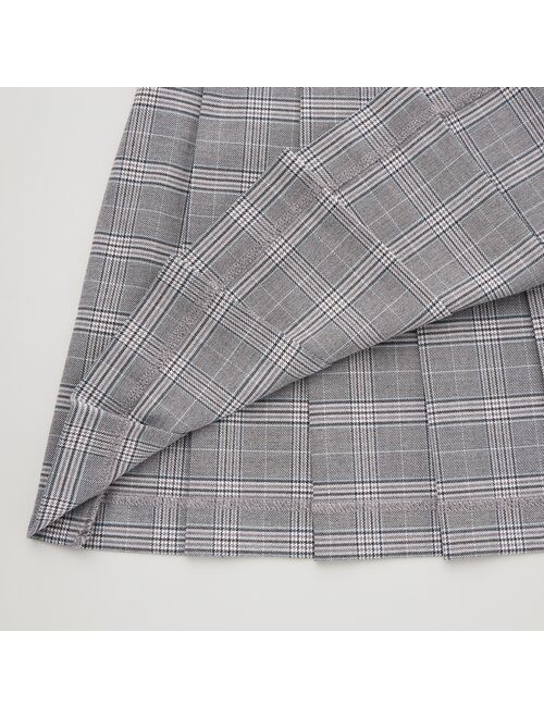UNIQLO Pleated A-Line Mini Skirt