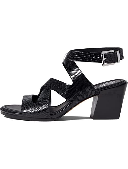 Vince Camuto Deverey Leather Crisscross Straps Sandals