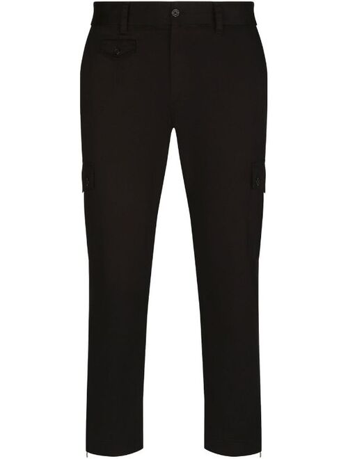 Dolce & Gabbana cropped cargo trousers