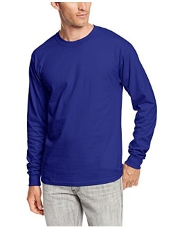 Men's Long-Sleeve Beefy-T Shirt (Pack of 2)