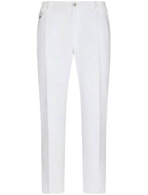 Dolce & Gabbana tapered cotton trousers