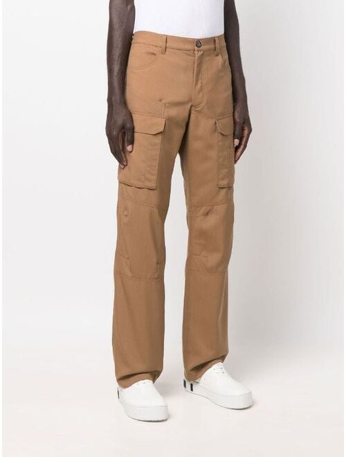 Marni mid-rise straight-leg trousers