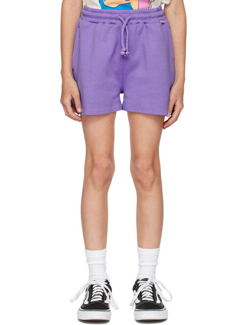 REPOSE AMS Kids Purple Sweat Shorts