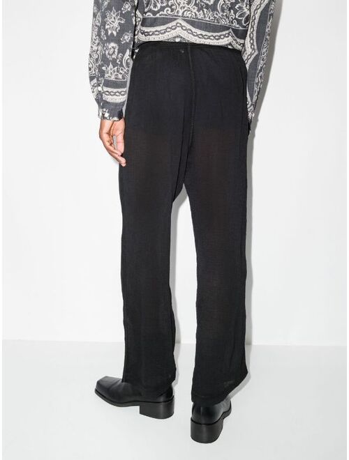 Our Legacy semi-sheer loose-fit trousers