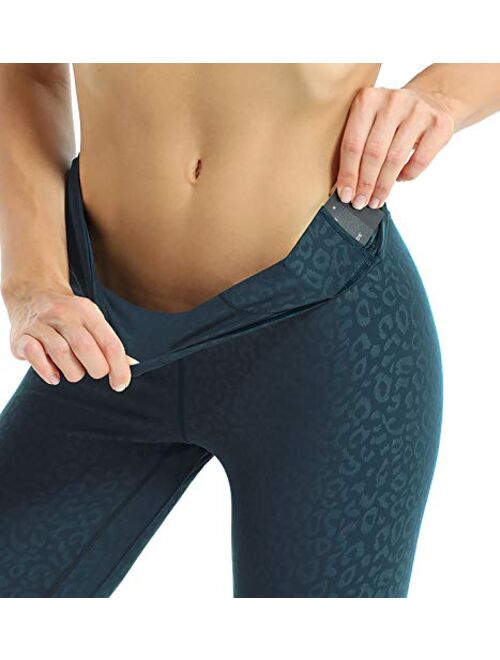 JOYSPELS Women's Biker Shorts High Waisted Spandex Yoga Workout Running Tummy Control Shorts with Pocket