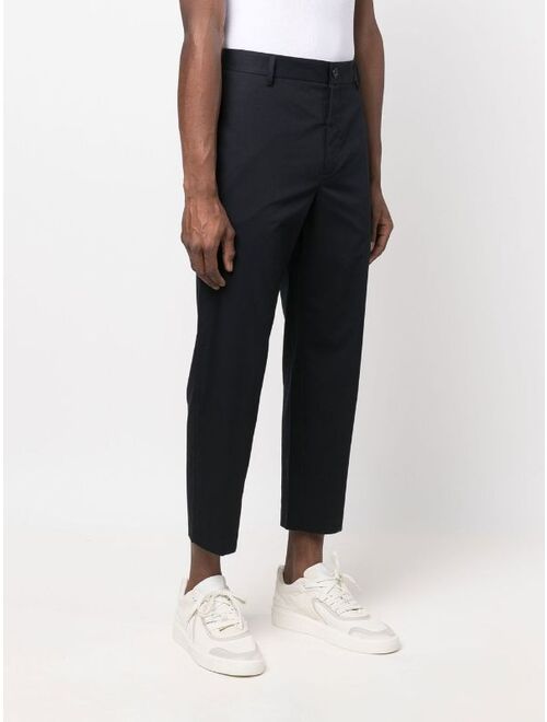 There Was One straight-leg cotton chino trousers