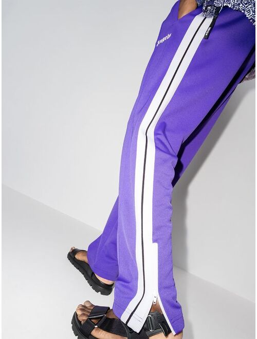 Palm Angels side panel logo track pants