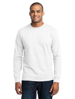 Port And Company Port & Company Men's Tall Long Sleeve 50/50 Cotton/Poly T Shirt