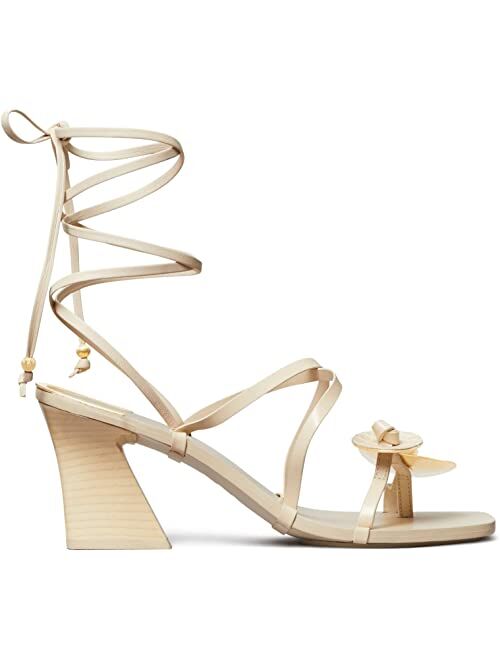 Tory Burch Knotted Heeled Sandal 75 mm