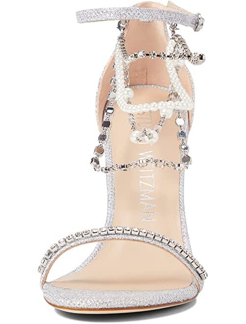 Stuart Weitzman Nudist Pearldrop 100 Sandal