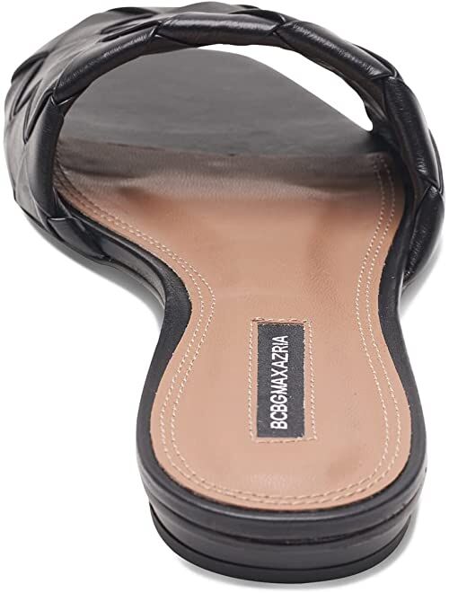 BCBGMAXAZRIA Remi Woven Flat Sandal