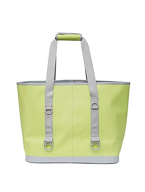 RTIC Large Tote Bag, Citrus, All Purpose Beach & Boat Tote Bag, Water Resistant Zippered Pocket, Puncture Proof, Easy to Clean