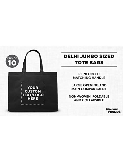 Discount Promos Delhi Jumbo Sized Tote Bags