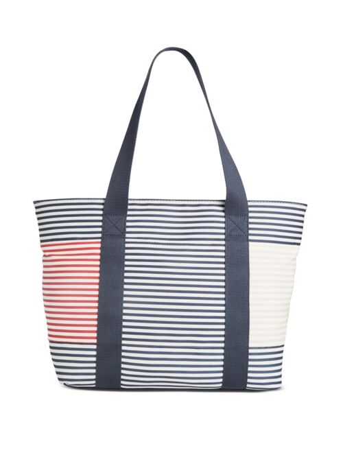 Tommy Hilfiger Flag Canvas Tote