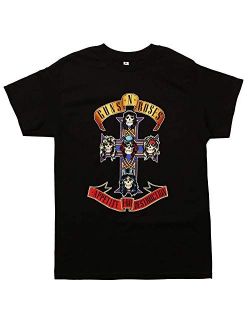 Bravado Men's Guns N' Roses Cross T-Shirt