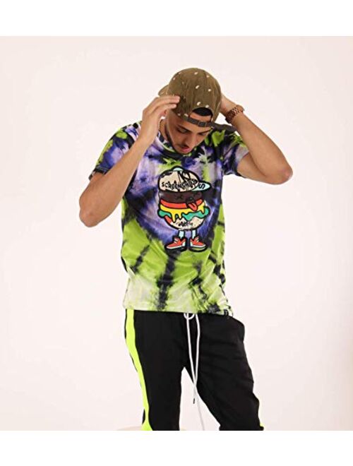 Screenshotbrand Mens Streetwear Fashion Premium Urban Tee - NYC Street Fashion Urbanwear Longline Print T-Shirt