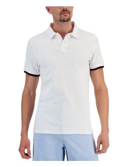 Men's Regular-Fit Tipped Polo Shirt, Created for Macy's
