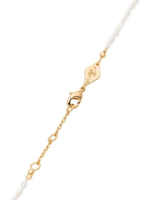 Anni Lu Wave pearl anklet