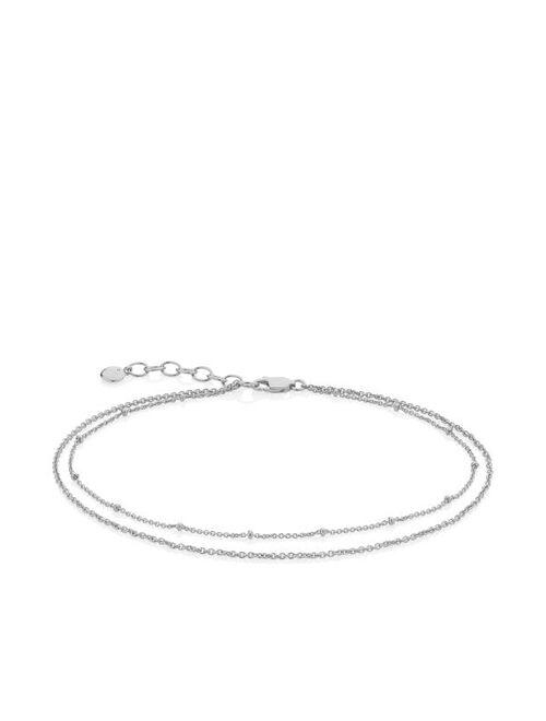 Monica Vinader Double Chain anklet